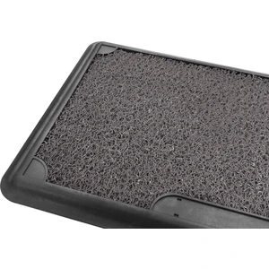 Dezenfektan Havuzlu Kıvırcık Kapı Önü Hijyen Paspas  45 x 70 cm  Gri  Grey