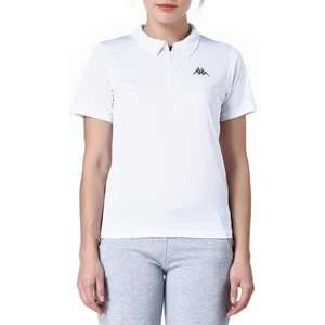 Kadın Polo Slim Fit T-Shirt Beyaz 1302XY90001