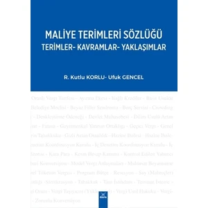 Maliye Terimleri Sözlüğü - Ufuk Gencel