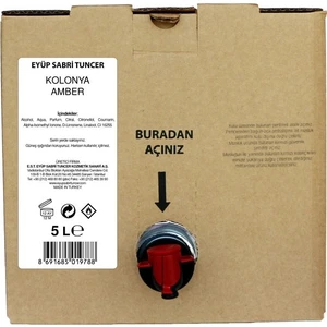 Eyüp Sabri Tuncer Amber Kolonyası 5 lt - Bag In Box