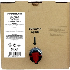 Eyüp Sabri Tuncer Bodrum Mandalinası Kolonyası 5 lt - Bag In Box