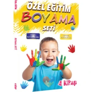 Özel Eğitim Boyama Seti 4 Kitap