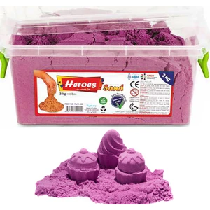 Kinetik Kum 3000 gr Pembe