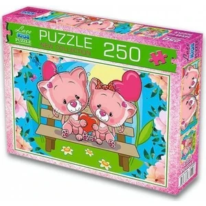 Laço Kids Pembe Ayıcıklar Puzzle 250 Parça