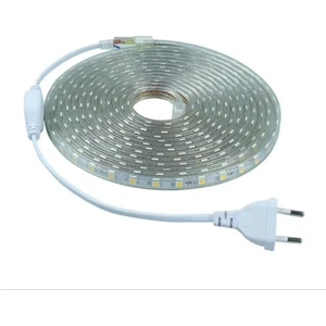 Dış Mekan 3 Çipli Silikonlu Şerit LED 220 V Double Pcb Gün Işığı 1 m