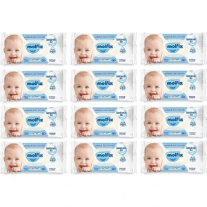 Hassas Ciltler Için Izotonik Sulu Islak Mendil 60 Yaprak x 12'li