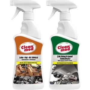 Cleanmod Oto Temizlik Seti Araç İçi Temizlik 2 x 500 ml