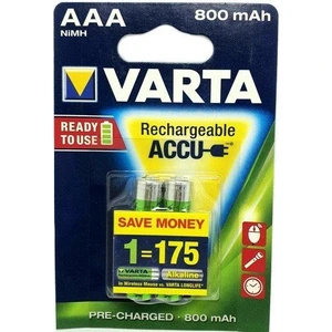 800MA Nimh Şarjlı Ince Kalem Pil AAA