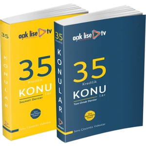 Açık Lise Tv 2'li Set (Konu Anlatım)