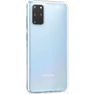 Samsung Galaxy S20 Plus Kılıf Transparent Soft Beyaz