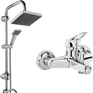 Set Mix Banyo Bataryası Robot Yağmurlama Tepe Duş Seti 2'li