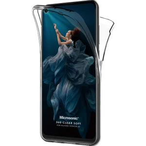 Huawei Honor 20 Kılıf 6 Tarafı Tam Full Koruma 360 Clear Soft Şeffaf