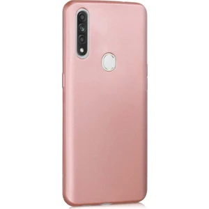 Matte Silicone Oppo A31 Kılıf Rose Gold