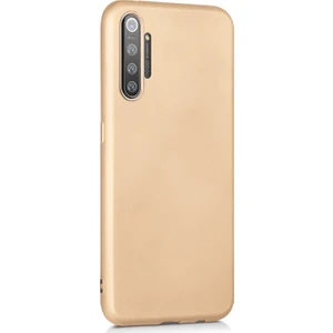Matte Silicone Realme Xt Kılıf Gold