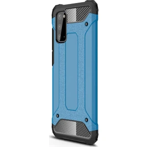 Samsung Galaxy S20 Kılıf Rugged Armor Mavi
