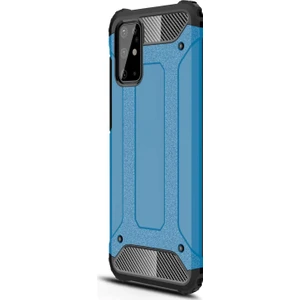 Samsung Galaxy S20 Plus Kılıf Rugged Armor Mavi
