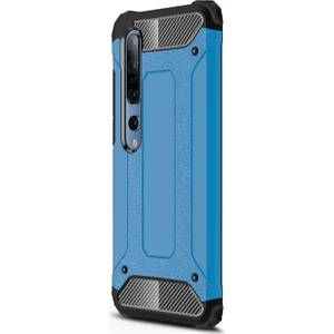 Xiaomi Mi 10 Kılıf Rugged Armor Mavi
