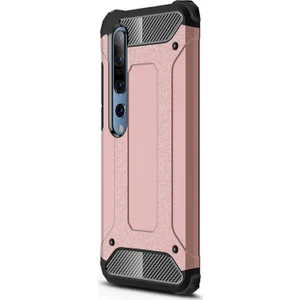 Xiaomi Mi 10 Kılıf Rugged Armor Rose Gold