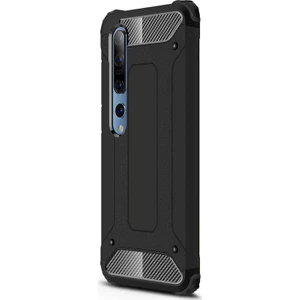 Xiaomi Mi 10 Kılıf Rugged Armor Siyah