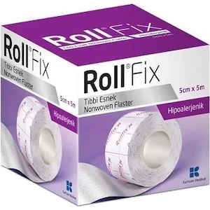 Fix Esnek Tıbbi Flaster 5 cm x 5 m - 8 Adet