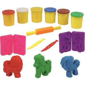 3D Pony Set 6 Renkli Oyun Hamuru ERN-569