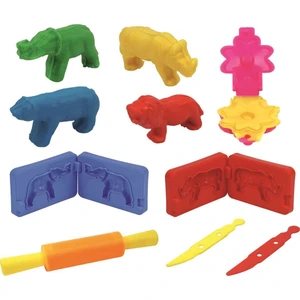 3D Orman Hayvanları 6 Renkli Oyun Hamuru ERN-571