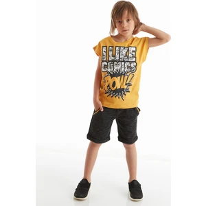 MSHB&G Comics Erkek Çocuk T-shirt Şort Takım