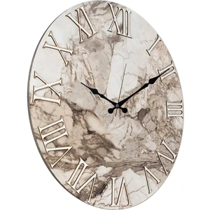 Mermer Desenli Duvar Saati