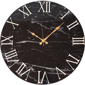 Mermer Desenli Duvar Saati