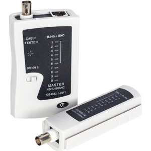 CAT5-CAT6-RJ45-BNC Kablo Test Cihazı