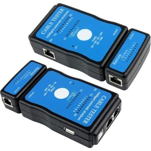 USB-RJ11-RJ45-CAT5-CAT6 Kablo Test Cihazı