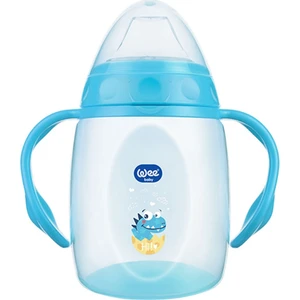 Wee Baby Kulplu Alıştırma Bardağı 250 Ml - Mavi