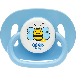 Wee Baby Oval Gövdeli Yuvarlak Uçlu Emzik No:1 - Mavi