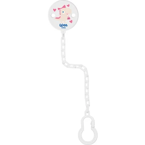 Wee Baby Desenli Emzik Askısı - Pembe Dinozor