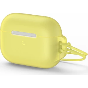 Lets Go Jelly Lanyard AirPods Pro Silica Gel Koruma Kılıfı WIAPPOD-D0Y Sarı