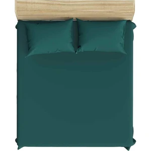 Battal Boy Penye Lastikli Çarşaf 180 x 200 Cm Koyu Yeşil