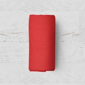 Tek Kişilik Penye Lastikli Çarşaf 100 x 200 Cm Kırmızı