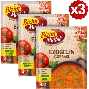 Bizim Mutfak Ezogelin Çorbası 80 gr 3'lü Paket