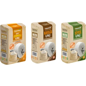Siyez Unu 1 kg + Kavılca Unu 1 kg + Spelt Kızıl Buğday Unu 1 kg