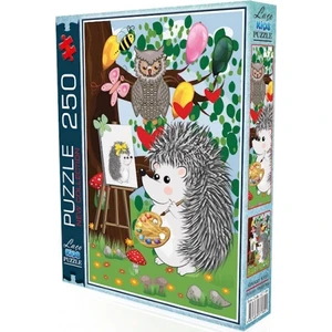 Laço Kids Ressam Kirpi Puzzle - 250 Parça