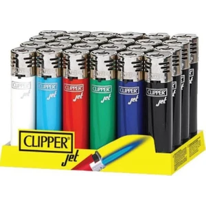 Clipper Jet Plastik Çakmak 24'lü Paket