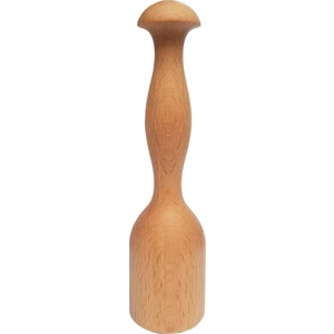 Masif Ahşap Torna Havan 20 x 5 cm