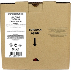 Eyüp Sabri Tuncer Yağmur Ormanları Kolonyası 5 lt