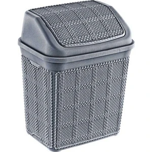 Beehome Jute Çöp Kovası 6,5 lt Gri