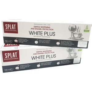 Splat White Plus Diş Macunu 100 ml 2'li