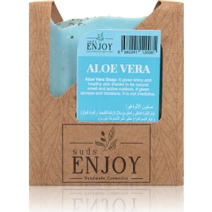 Doğal Aloe Vera El Yapımı Yüz, Saç ve Vücut Sabunu 100 gr