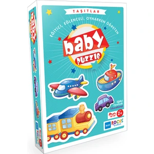 Blue Focus Baby Puzzle - Taşıtlar