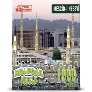 1000 Parça Puzzle Kutsal Mekanlar Kudüs Mescidi Nebevi