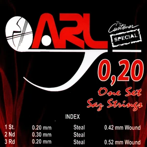 Arl Uzun Sap Bağlama Teli 0.20 1 Takım (7+1 String Set)