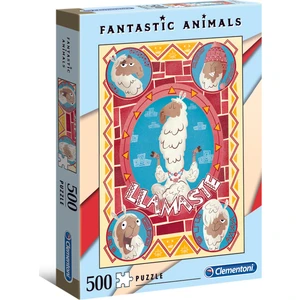 - 500 Parça Fantastic Animals Yetişkin Puzzle - Llamaste